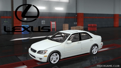 Мод "Lexus IS300 v1.1" для Euro Truck Simulator 2