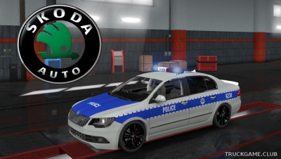 Мод "Skoda Superb RS v5.0" для Euro Truck Simulator 2