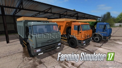 Мод "КамАЗ-65115 V1.0" для Farming Simulator 2017