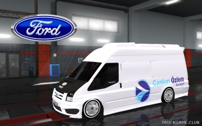 Мод "Ford Transit 2010" для Euro Truck Simulator 2