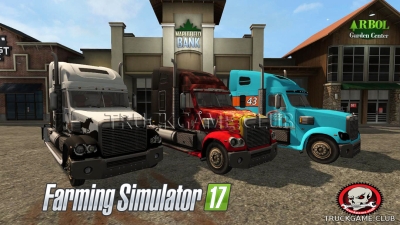 Мод "Freightliner Coronado V1.0" для Farming Simulator 2017