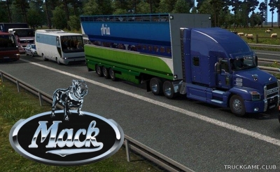 Мод "Ai Mack Anthem 2018" для American Truck Simulator