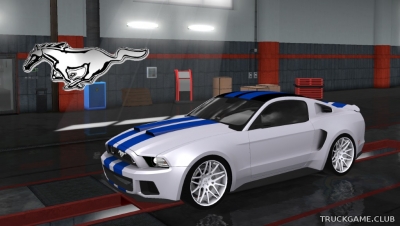 Мод "Ford Mustang NFS" для Euro Truck Simulator 2