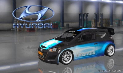 Мод "Hyundai i20 WRC" для American Truck Simulator