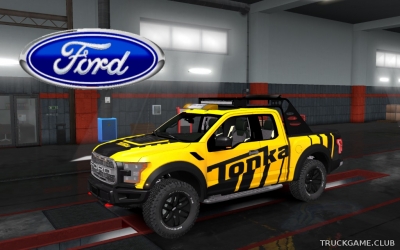 Мод "Ford F150 Raptor 2017 v1.5" для Euro Truck Simulator 2