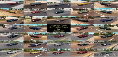 Мод "Classic Ai traffic pack by Jazzycat v2.1" для American Truck Simulator