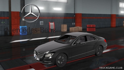 Мод "Mercedes CLS 2013 v2.0" для Euro Truck Simulator 2