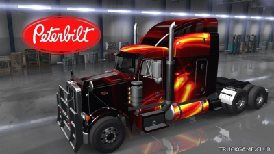 Мод "Peterbilt 378 v3.3" для American Truck Simulator