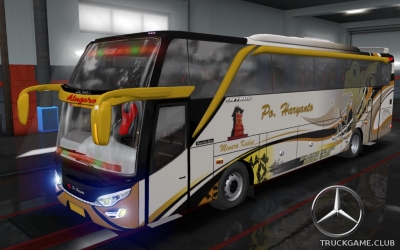 Мод "Mercedes Jetbus HDD" для Euro Truck Simulator 2
