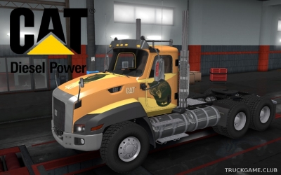 Мод "CAT CT 660" для Euro Truck Simulator 2