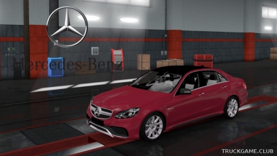 Мод "Mercedes E63 AMG 2016 v1.2" для Euro Truck Simulator 2