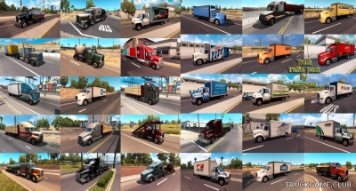 Мод "Truck traffic pack by Jazzycat v1.9.1" для American Truck Simulator