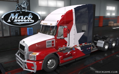 Мод "Mack Anthem 2018 v1.2" для Euro Truck Simulator 2