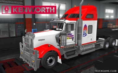 Мод "Kenworth W900 Blair Trucking Skin" для Euro Truck Simulator 2
