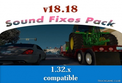 Мод "Sound Fixes Pack v18.18" для Euro Truck Simulator 2