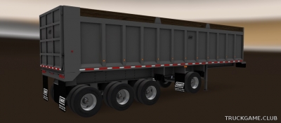 Мод "East 4Axle Dump" для American Truck Simulator