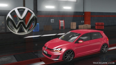 Мод "Volkswagen Golf GTI 7 2014" для Euro Truck Simulator 2