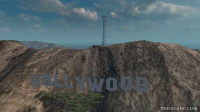 Мод "Hollywood Sign v1.1" для American Truck Simulator