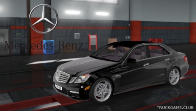 Мод "Mercedes E63 AMG" для Euro Truck Simulator 2