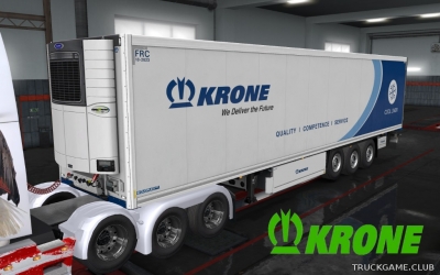 Мод "Krone Paintable Coolliner Skin" для Euro Truck Simulator 2