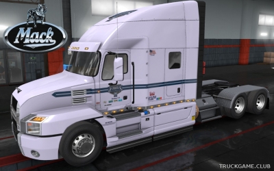 Мод "Mack Anthem Uncle D Logistics Skin" для Euro Truck Simulator 2