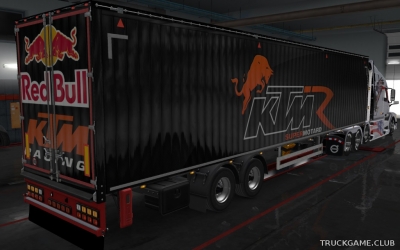 Мод "Ownership Trailer KTM Skin" для Euro Truck Simulator 2