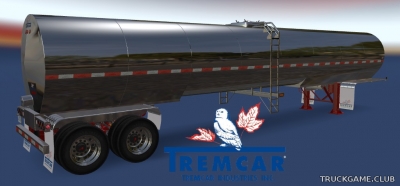 Мод "Tremcar Milk Tanker v1.1" для American Truck Simulator