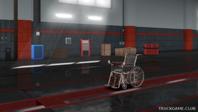 Мод "Drivable Wheelchair" для Euro Truck Simulator 2