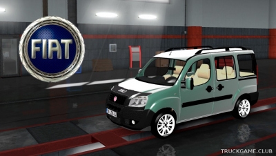 Мод "Fiat Doblo 2009" для Euro Truck Simulator 2
