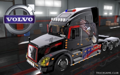 Мод "Volvo VNL 670 v1.6" для Euro Truck Simulator 2