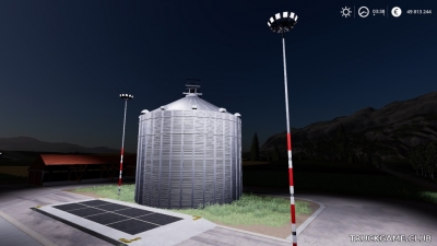 Мод "Placeable Floodlight" для Farming Simulator 2019