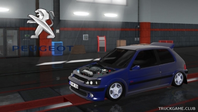 Мод "Peugeot 106 GTI" для Euro Truck Simulator 2
