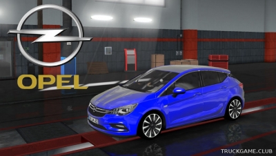 Мод "Opel Astra K" для Euro Truck Simulator 2