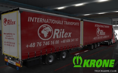 Мод "Krone MegaLiner 2017 v1.9" для Euro Truck Simulator 2