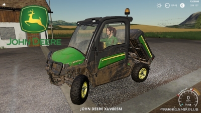 Мод "John Deere XUV865M" для Farming Simulator 2019