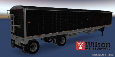 Мод "Wilson Pacesetter Grain Trailer" для American Truck Simulator
