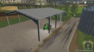 Мод "Placeable Easy Hall" для Farming Simulator 2019