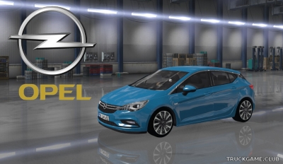 Мод "Opel Astra K" для American Truck Simulator
