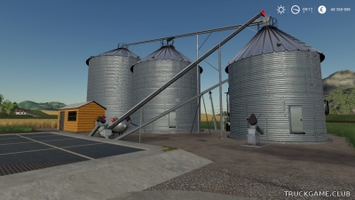 Мод "Placeable Large Grain Silo" для Farming Simulator 2019