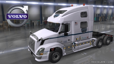 Мод "Volvo VNL UDL Skin" для American Truck Simulator