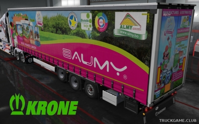 Мод "Krone MegaLiner 2017 v1.7" для Euro Truck Simulator 2