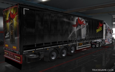 Мод "Ownership Trailer Big Shock Skin" для Euro Truck Simulator 2