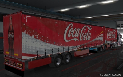 Мод "Coca-Cola Pack v1.1" для Euro Truck Simulator 2