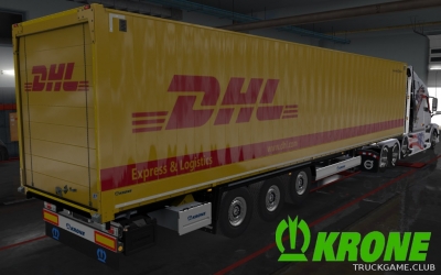 Мод "Krone Dry Liner Skinpack" для Euro Truck Simulator 2