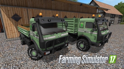 Мод "Mercedes Agrar V1.0" для Farming Simulator 2017