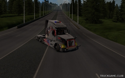 Мод "Kronring Testtrack v1.2" для Euro Truck Simulator 2