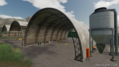 Мод "Placeable Mehrzweckhalle" для Farming Simulator 2019