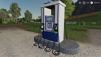 Мод "Placeable Gas Station" для Farming Simulator 2019
