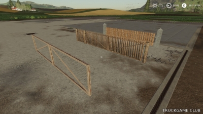 Мод "Placeable Gates" для Farming Simulator 2019