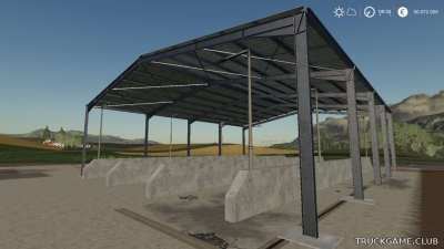 Мод "Placeable Triple Silo Bunker" для Farming Simulator 2019